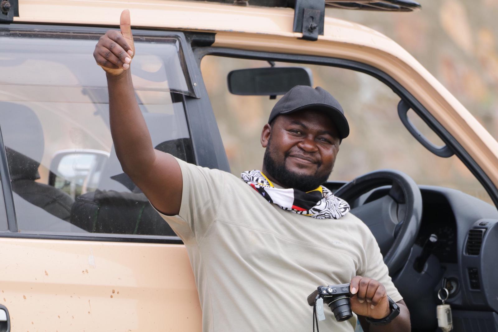 Ivan as safari guide